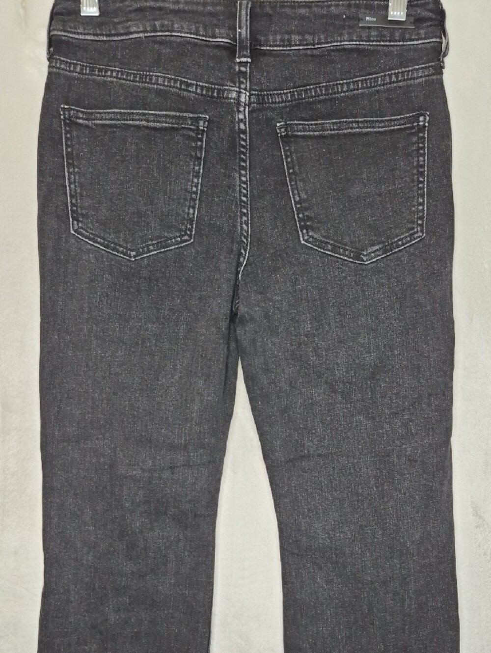 Pilcro and the Letterpress High-Rise Flare Black Jeans Size 26 - Picture 7 of 10